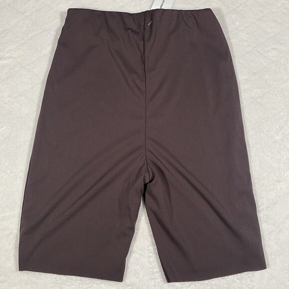 Urban Outfitters Out From Under Brown Biker Shorts Minimalist Women's Sz Med NWT - Picture 1 of 9